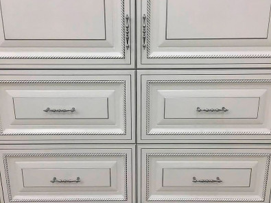 Шкаф распашной белый классический шр-4 - дополнительное фото